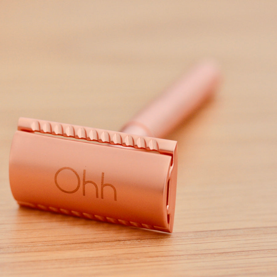 Ohh Original 𓂀 Cosmos 𓂀 Rose Gold Safety Razor