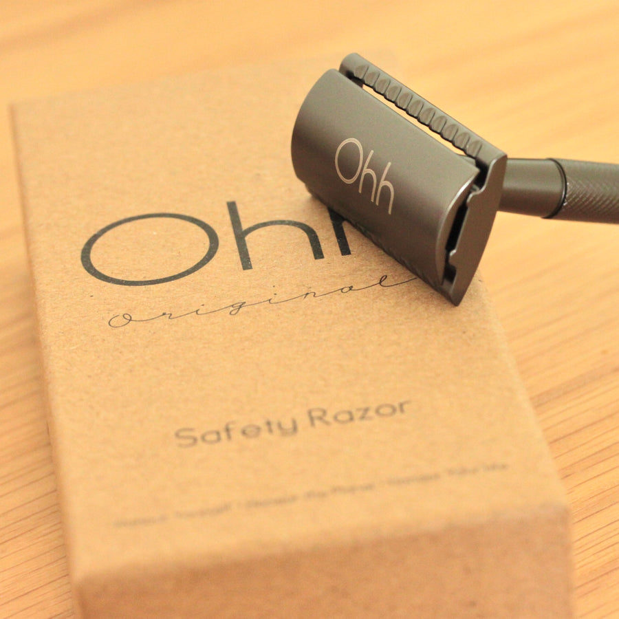 Ohh Original ☾ Ink Sky ☾ Matte Black Safety Razor